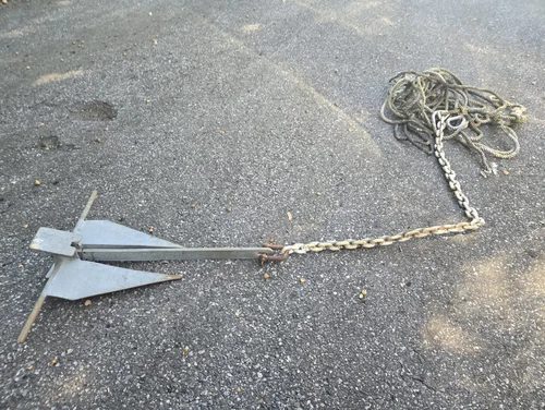 Hooked Boat Anchor 8